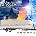 PYLE Boat Cover, Boat, Boat Covers, Heavy Duty Trailerable Waterproof Marine Grade Polyester, Fits Pontoon/Deck Boats 21-24 ft, Beam Width up to 94