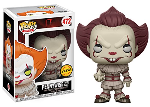 Funko Pop Movies: IT-Pennywise with Boat (Styles May Vary) Collectible Figure