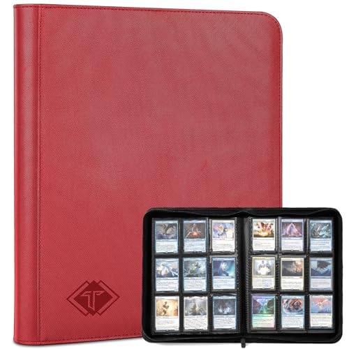 TiopLior Trading Card Binder 9-Pocket, TCG Binder