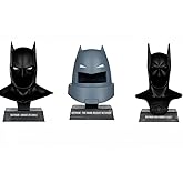 McFarlane Toys – DC Direct 1:3 Scale Batman Cowl Replica 3-Pack: Court of Owls, Batman and Robin & Armored Dark Knight Returns