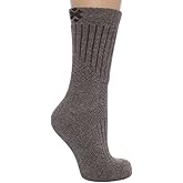 Happy Yak Socks, The Purist, Grey, 80% Yak Cashmere, Medium