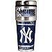 MLB New York Yankees Metallic Travel Tumbler, 16-Ounce