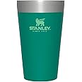 Stanley Adventure Insulated Stacking Beer Pint Glass, 16oz Stainless Steel Double Wall Rugged Metal Drinking Tumbler