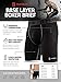 MudGear Men's Performance Boxer Brief, 9” Inseam - Breathable Wicking Compression Underwear - Running, OCR, Fitness (Large: 36
