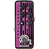 MOOER 009 BLACKNIGHT Micro Preamp Vintage British 100Watt Amp Modelling Pedal