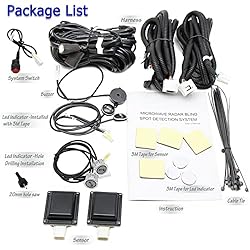 EWAY Car Microwave Blind Spot Radar Detectors