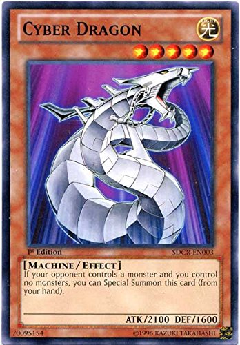 Yu-Gi-Oh! - Cyber Dragon (SDCR-EN003) - Structure Deck: Cyber Dragon Revolution - 1st Edition - Common