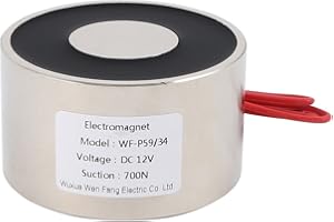 uxcell 12V DC 700N Electric Lifting Magnet Electromagnet Solenoid Lift Holding