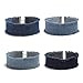 YEYULIN 4PCS Blue Jean Denim Choker Necklace Tassel tattoo Gothic For Women Girl 4 Color