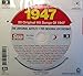 1947 BIRTHDAY GIFT - 1947 Chart Hits CD and 1947 Birthday Card