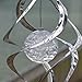 Kapata Solar Wind Chime 7 Colors Changing Wind Chime Courtyard Hanging Moving Rotating LED Campanula Light
