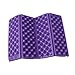 HS 1PC Foldable Folding EVA Foam Waterproof Chair Cushion Seat Pads Mat for Camping Hiking Sports Outdoor Activities (Purple)