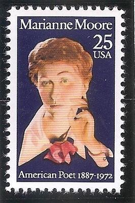 Stamps U.S. American Poet Marianne Moore Scott 2449 MNHVF