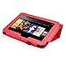 ACdream Kindle Fire HD 7 (2012 Version) Case, Amazon Kindle Fire HD7 (2012 Previous Model) Case - PU Leather Cover Case for Kindle Fire HD 7(2012 Version) with Auto Sleep Wake Function, Red