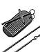 Jstyle Stainless Steel Dog Tags Cross Necklaces for Men Prayer Cross Necklace Military Rolo Chain 3mm 24 Inch