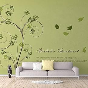 Wall Murals for Bedroom Beautiful Creative Abstract Removable Wallpaper Peel and Stick Wall Stickers - 66x96 inches