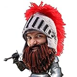 Beard Head Knight Beard Beanie - Funny Knitted