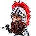 Beard Head Barbarian Knight - Original Handmade Knit Helmet and Removable Beard