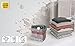Magic Saver Jumbo Vacuum Cube Storage Bags, 5 Piece Cube Combo, Airtight, Vacuum-Sealed Compression, Closet, Travel