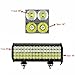 Kohree 15 Inch 180W Off Road LED Work Light Bar Flood Spot Combo Beam Great For Jeep Cabin Boat SUV Truck Car ATV