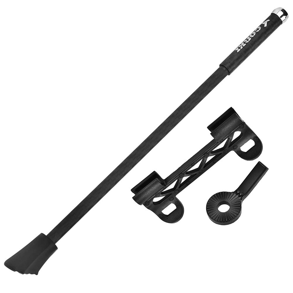 Bicycle Stand, Dilwe Adjustable Mountain Bike Stand for Stainless Steel Quick Release Portable Black