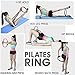 Yes4All Dual Grip Pilates Ring - Pilates Magic Circle Ring - Purple - ²1RNHZ
