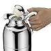 alfi Juwel Glass Vacuum Chrome Plated Brass Thermal Carafe for Hot and Cold Beverages, 1.5 L, Chrome