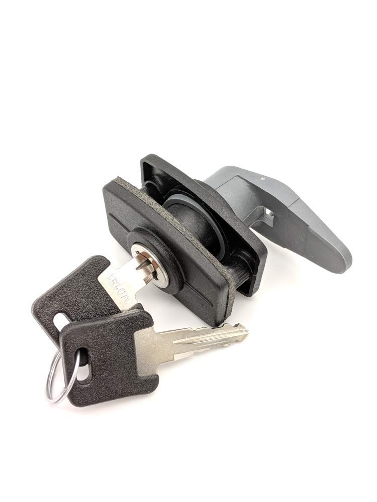 West Alloy Battery Box Door Lock Assembly C/w 2 Keys Amazon.co.uk Car