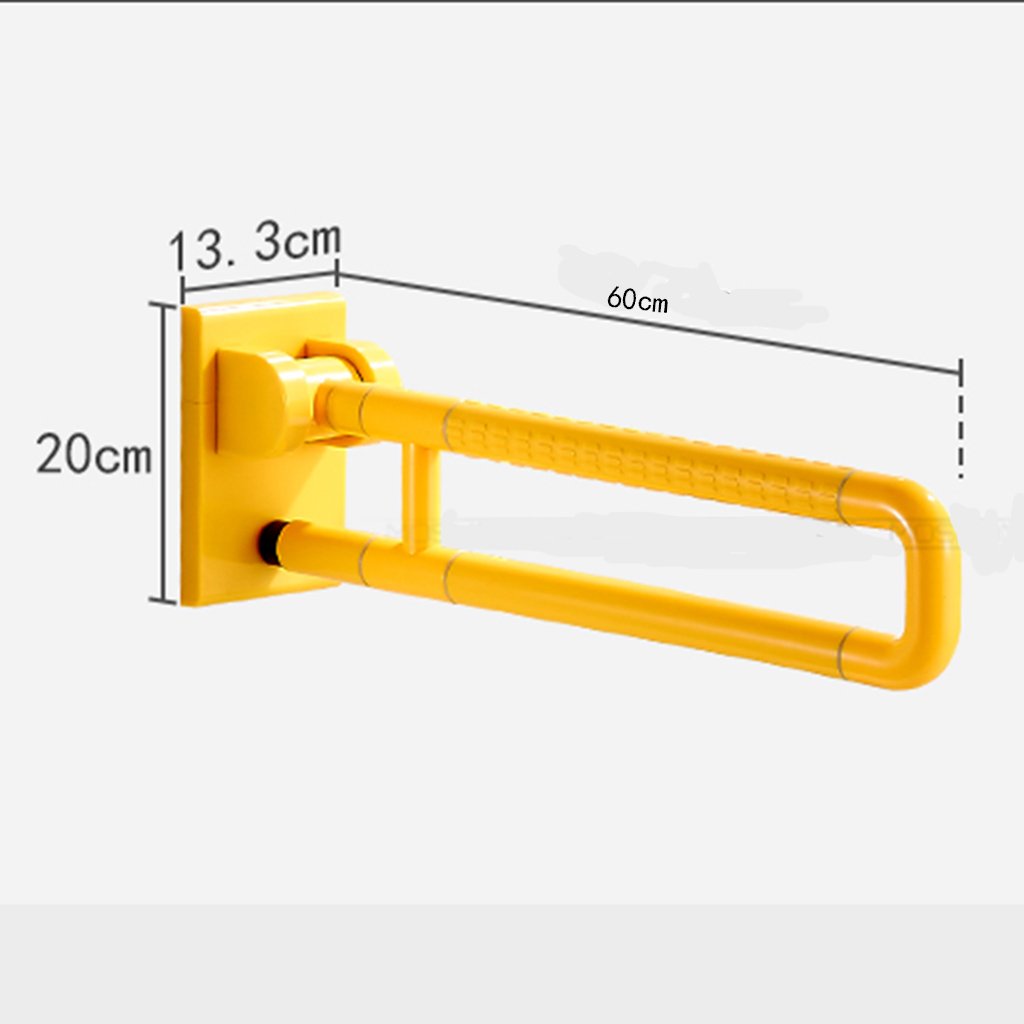 正規激安 Bsnowf トイレ手すりアクセス可能なバスルーム折り畳み式転倒障害者用安全手すり 色 イエロー いえろ サイズ さいず 60 Cm 60 Cm B07bkysw1g 60 Cm 60 Cm イエロー いえろ イエロー いえろ 60 Cm 60 Cm 美しい Celebration Fl Us