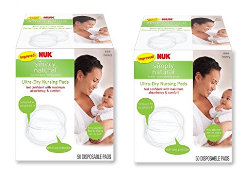 NUK Ultra Dry Disposable Nursing Pads 100 Count