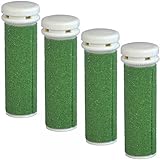 The Pedi Store (TM) EXTREME Coarse Micro Mineral Emjoi Micro-Pedi Compatible Replacement Rollers for Extremely Rough and Tough Calluses (4 pack)
