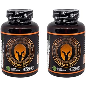 Spartan-Force-BCAA-211-Leuzea-Root-200-Tablets-x-1100mg-100-Days-Supply-Stimulates-Muscle-Growth-Muscle-Gain-Natural-Food-Supplement-by-Cvetita-Herbal Spartan Force | BCAA 2:1:1 | Leuzea Root | 200 Tablets x 1100mg (100 Days Supply) | Stimulates Muscle Growth | Muscle…