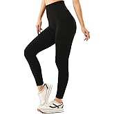 MovingGirlz High Waisted Leggings for Women Workout Yoga Leggings Tummy Control Pants Workout Yoga Pants for Gym