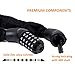 Sportneer Bicycle Chain Lock, 5-Digit Resettable Combination Anti-Theft Bike Locksthumb 3