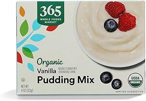365 by Whole Foods Market Organic Vanilla Instant Pudding, 4 OZ