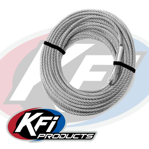 4000-5000 lb. (WIDE) Winch Replacement Cables by KFI Products UTV-CBL-4KW