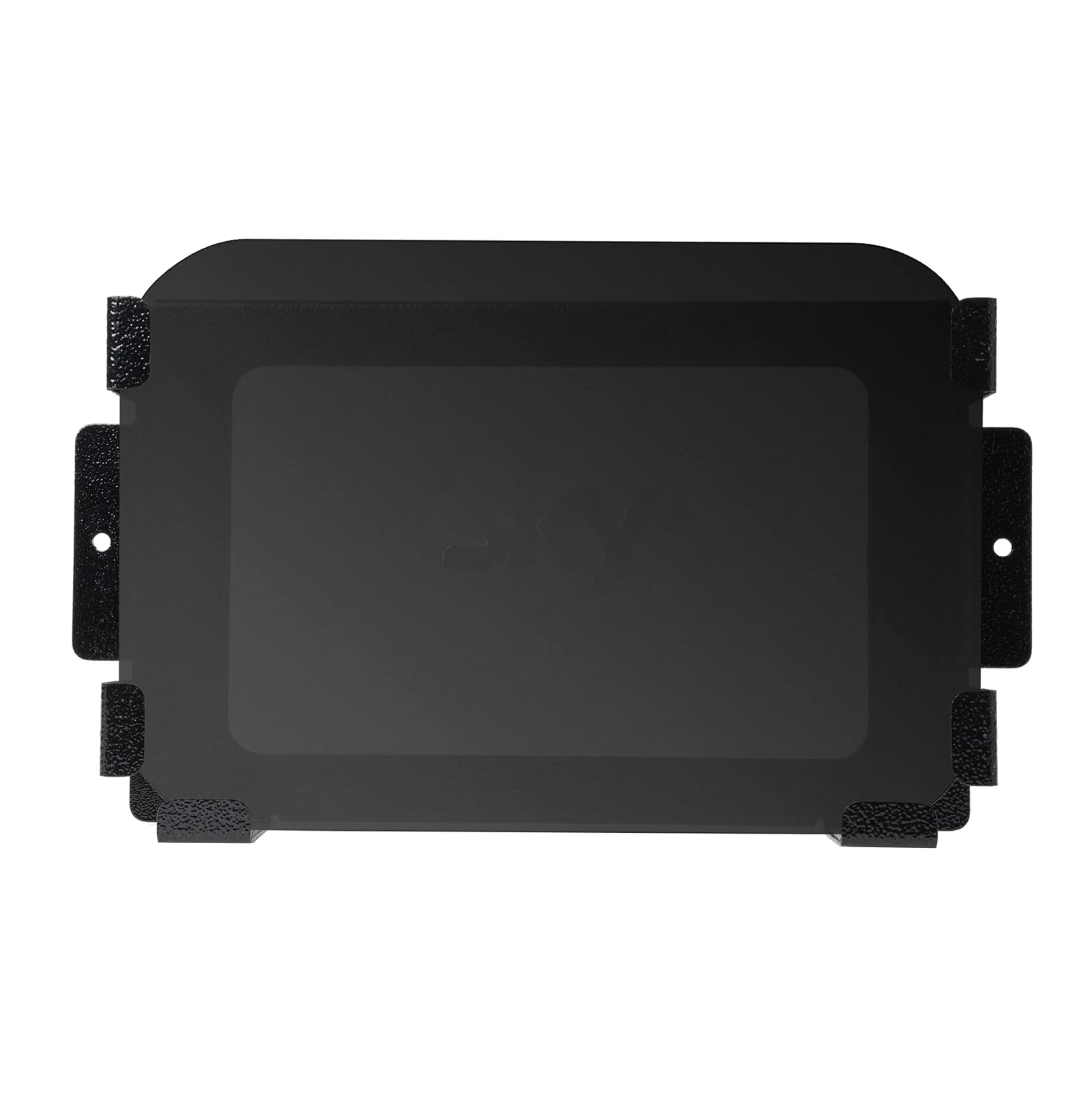 shinar Wall Mount for Sky Q Mini Box Steel Wall Mounting Bracket Space Saving & Easy No Signal Loss with Fixings Installation with heat managemen (Sky Q mini) (Sky Q Mini Box)