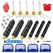 Theresa Hay Accessory for Irobot Roomba 600 614 620 650 671 675 690 Series Vacuum Cleaner Replacement Part Kit - Includes Filter, Side Brush, Bristle Brush and Flexible Beater Brush,Cleaning Tool primary