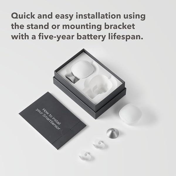 ECOBEE SMART SENSOR 2 PACK – COMFORT, SECURITY, ENERGY SAVINGS – SMART HOME – COMPATIBLE WITH ECOBEE SMART THERMOSTATS FOR HOME