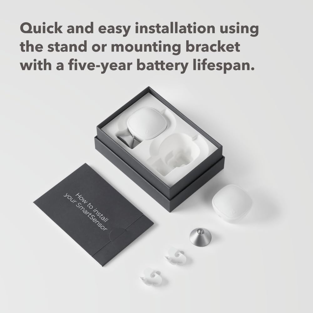 ecobee Smart Sensor 2 Pack - Comfort, Security, Energy Savings - Smart Home - Compatible with ecobee Smart Thermostats for Home - View 5