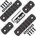 Braudel Rail Section Set with Thread Locking Screws, Wrench and Nuts,