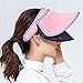 KCHKUI Sun Visor Hats Cap Women Summer Hat UV Protection Empty Top Cap for Traveling, Cycling, Fishing