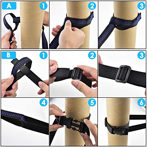 BROTOU Hammock Straps, 10ft Hammock Straps for Trees, with 10 Hooks and