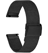 Fullmosa Cinturino in Pelle 22mm per Orologio, Cinturino Smartwatch  Compatible con Amazfit GTR 47mm, Huawei Watch GT/GT 2 46mm, Samsung Gear S3  Classic/Frontier, Galaxy Watch 46mm, Nero : Amazon.it: Elettronica