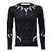 IFSONG Long Sleeves Black Panther Shirt - Perfect Long Sleeves Anime Cosplay Costume For Cosplay Theme Activities,Halloween, Concerts, Theme Parties and Dating (X-Large)