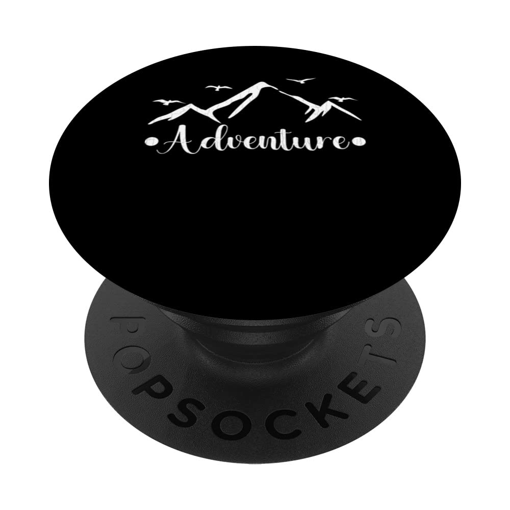 Mountain Adventure Funny Hiker Hiking Trip Lover Graphic PopSockets Swappable PopGrip
