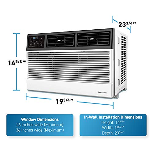 Friedrich CCW08B10B Chill Premier Smart Air Conditioner Window Unit
