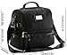 Niseeu Adult Lunch Box Insulated Lunch Bag,Double Reusable Waterproof Large Cooler Tote with Shoulder Strap for Women&Men(Black, 12Can)