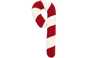 AZNZKEZHU Candy Cane Pillow, Christmas Candy Throw Pillow Xmas Red Spiral Lollipop Pillow Cute Sweet Shaped Decorations for Bedroom, Living Room, Winter Home Decor (Candy Cane)