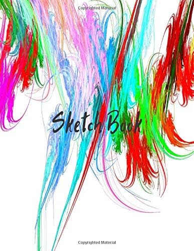 Sketch Book: Notebook for Drawing, Writing, Painting, Sketching or Doodling, 110 Pages, 8.5x11 (Premium Abstract Cover vol.33) Paperback – August 18, 2019